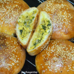 Chicken And Spinach Stuffed Buns