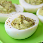 Avocado Deviled Eggs