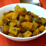 Pumpkin with dried shrimps