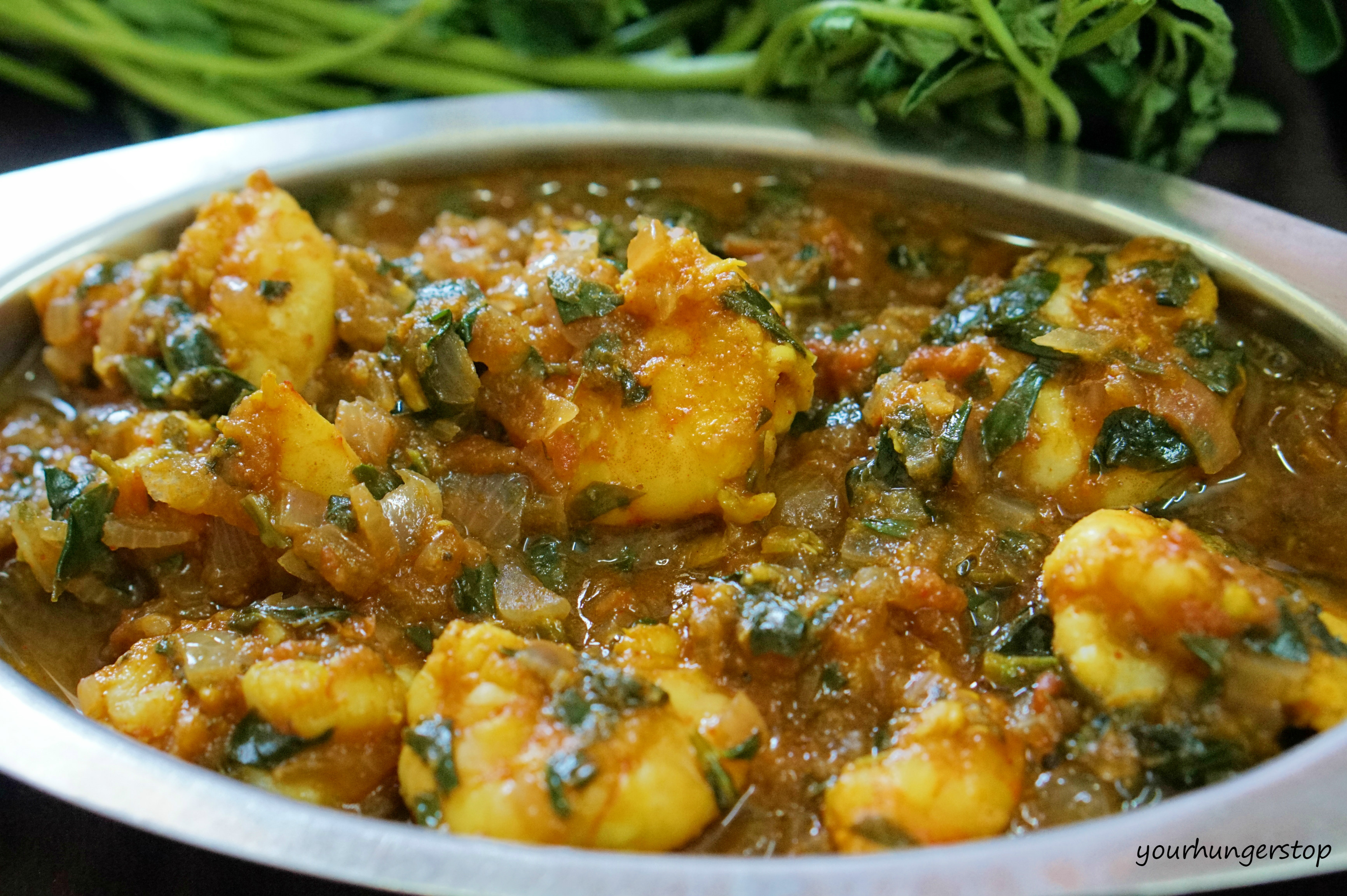 Methi Prawns Masala | YourHungerStop