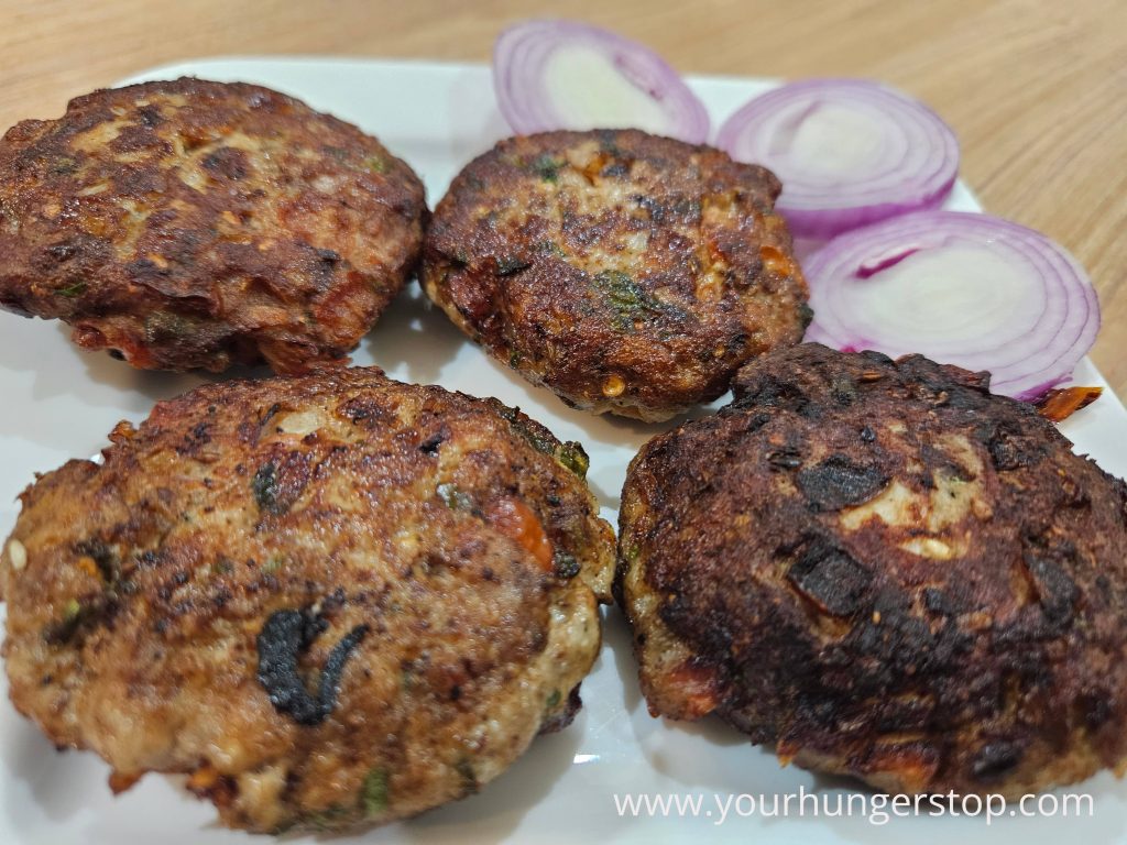 Chicken Chapli Kebab | YourHungerStop