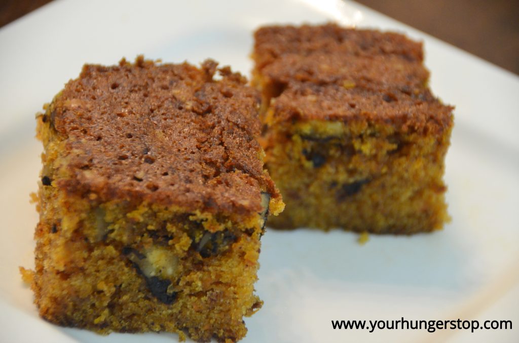 Eggless Carrot Cake