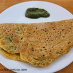 Moong dal chilla